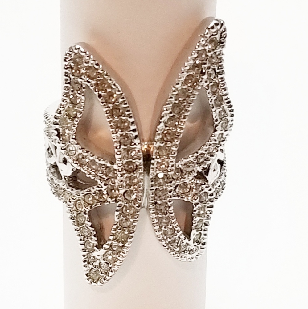 Gorgeous Butterfly Silver Ring